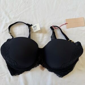 Stella McCartney Midnight Black Lace Bra Size 36DD